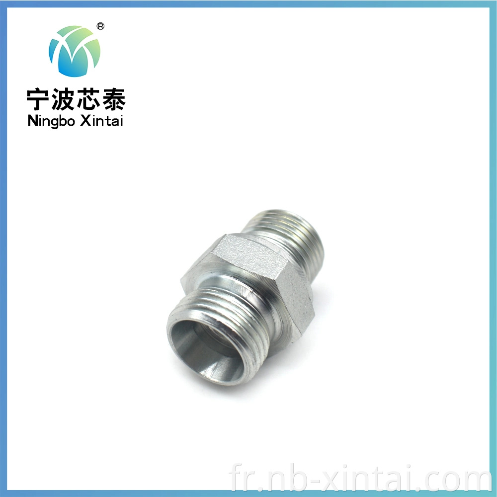 OEM Chinese Factory Hydraulic Adapt America Hexagon Nipples Orfs Hose Adapters